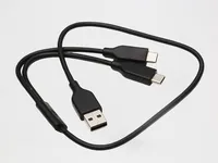 Conjunto de Cables USB 2-en-1